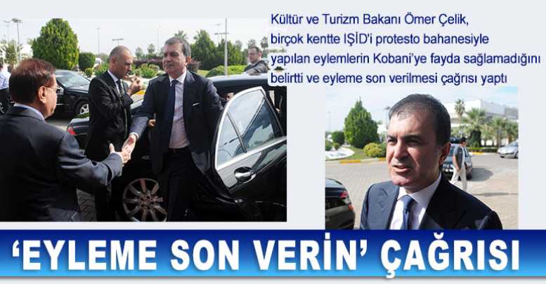 ‘Eyleme son verin’ çağrısı