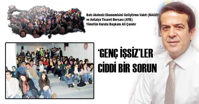 ‘GENÇ İŞSİZ’LER CİDDİ BİR SORUN
