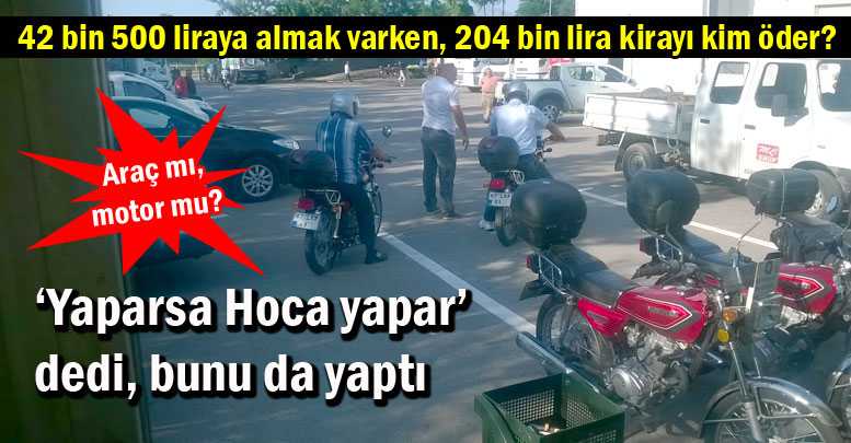 ‘Yaparsa Hoca yapar’ dedi, bunu da yaptı