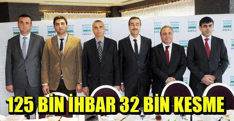 125 BİN İHBAR 32 BİN KESME