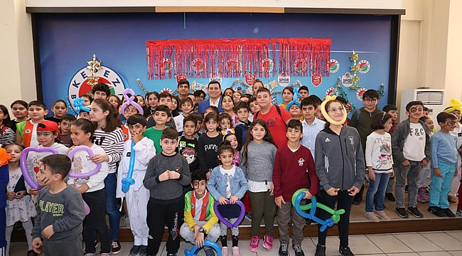 Kepezli çocuklara doğum günü partisi