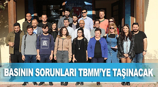 BASININ SORUNLARI TBMM'YE TAŞINACAK