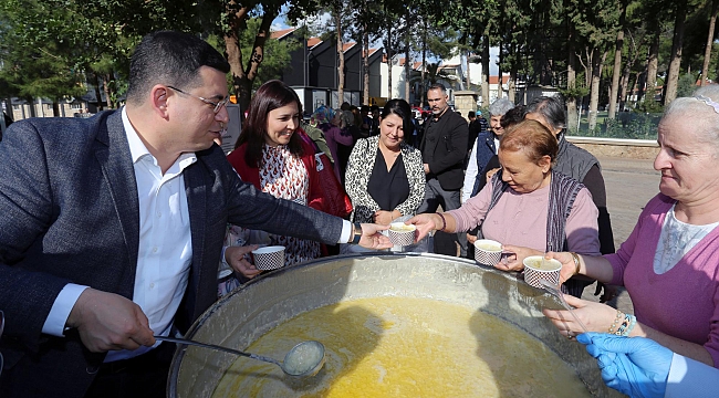 DokumaPark'ta keşkek ikramı