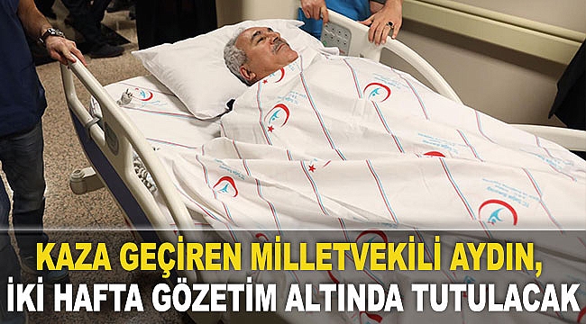 Aydın, iki hafta gözetim altında tutulacak