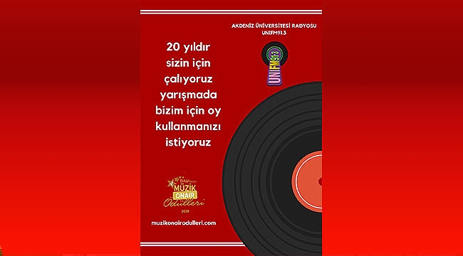 UNIFM91.3 Radyo destek bekliyor 