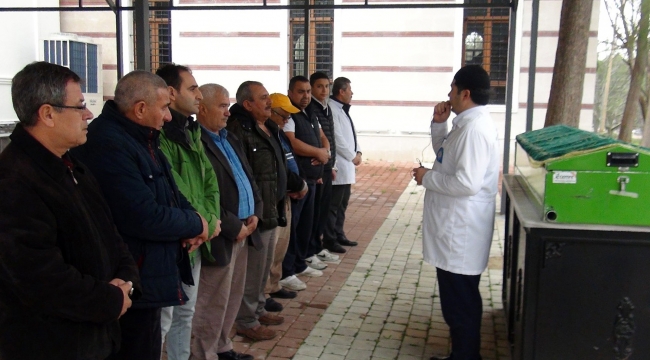 Cenazesine 10 kişi katıldı