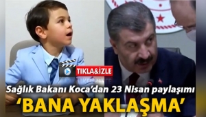 Bakan Koca'dan 23 Nisan paylaşımı!