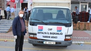 CHP'den Kepez'e yardım kampanyası