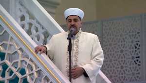 Cuma namazı Melike Hatun Camii'nde kılındı