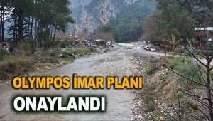 Olympos imar planı onaylandı