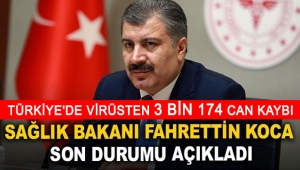 Sağlık Bakanı Koca son durumu açıkladı