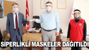 Serik'te siperlikli maskeler dağıtıldı