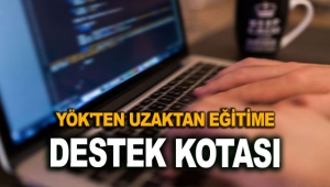 YÖK'ten Uzaktan Eğitime Destek Kotası