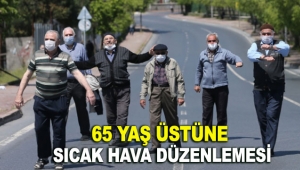 65 yaş üstüne sıcak hava düzenlemesi