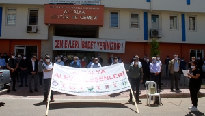 Alevilerden protesto