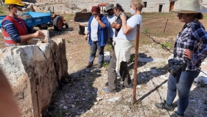 Antik kentte yazıt heyecanı