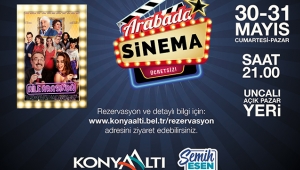 'Arabada sinema' keyfi