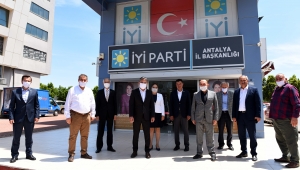 Başkan Uysal'dan İYİ Parti'ye ziyaret