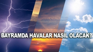 Bayramda havalar nasıl olacak?