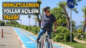 Bisikletlilerden yollar açılsın talebi