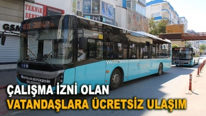 Çalışma izni olan vatandaşlara ücretsiz ulaşım