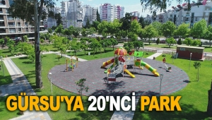 Gürsu'ya 20'nci park