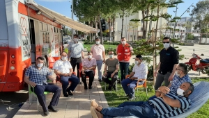 Kan bağışına rekor katılım