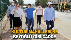 Kültür Mahallesi'ne Beyoğlu gibi cadde