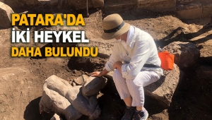 Patara'da iki heykel daha bulundu