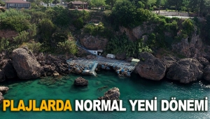 Plajlarda normal yeni dönemi