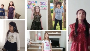 Sağlık çalışanı anneleri için klip