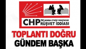Toplantı doğru gündem başka