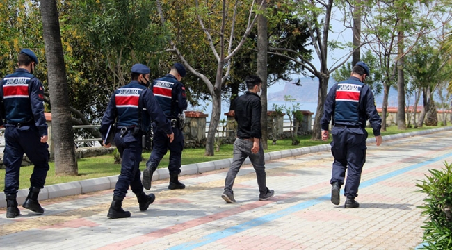 Yasağa uymayan 198 kişiye ceza