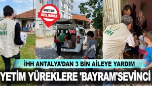 YETİM YÜREKLERE 'BAYRAM'SEVİNCİ