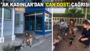 ‘AK KADINLAR'DAN ‘CAN DOST’ ÇAĞRISI
