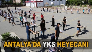Antalya'da YKS heyecanı