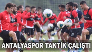 Antalyaspor taktik çalıştı