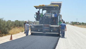 Büyükşehir’den sıcak asfalt çalışması
