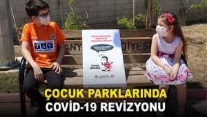 Çocuk parklarında Covid-19 revizyonu