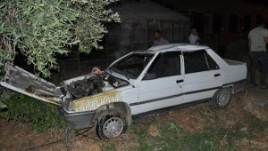 Kediye çarpmamak için manevra yaptı, kazada yaralandı