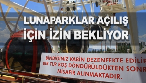 Lunaparklar açılış için izin bekliyor