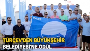 TÜRÇEV'den Büyükşehir Belediyesi'ne ödül