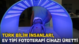 Türk bilim insanları, ev tipi fototerapi cihazı üretti