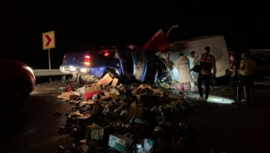 Akseki'de kaza: 2 ölü, 4 yaralı