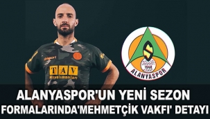 Alanyaspor'un yeni sezon formalarında 'Mehmetçik Vakfı' detayı