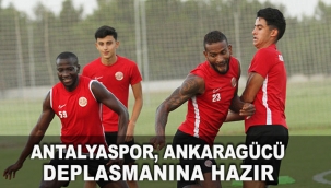 Antalyaspor, Ankaragücü deplasmanına hazır