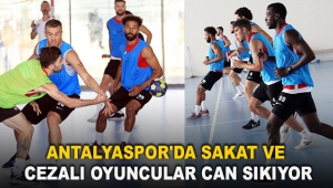 Antalyaspor'da sakat ve cezalı oyuncular can sıkıyor