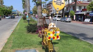 Atatürk Caddesi'ne sanatsal dokunuşlar