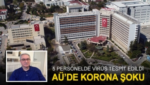 AÜ’DE KORONA ŞOKU