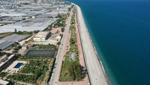 Demre Sahil Parkı yenileniyor